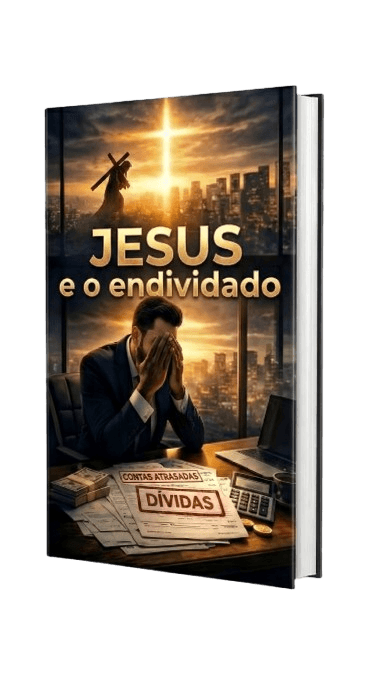 Capa do e-book Fe Sob Pressao: Vencendo as Dividas - mockup 3D do livro